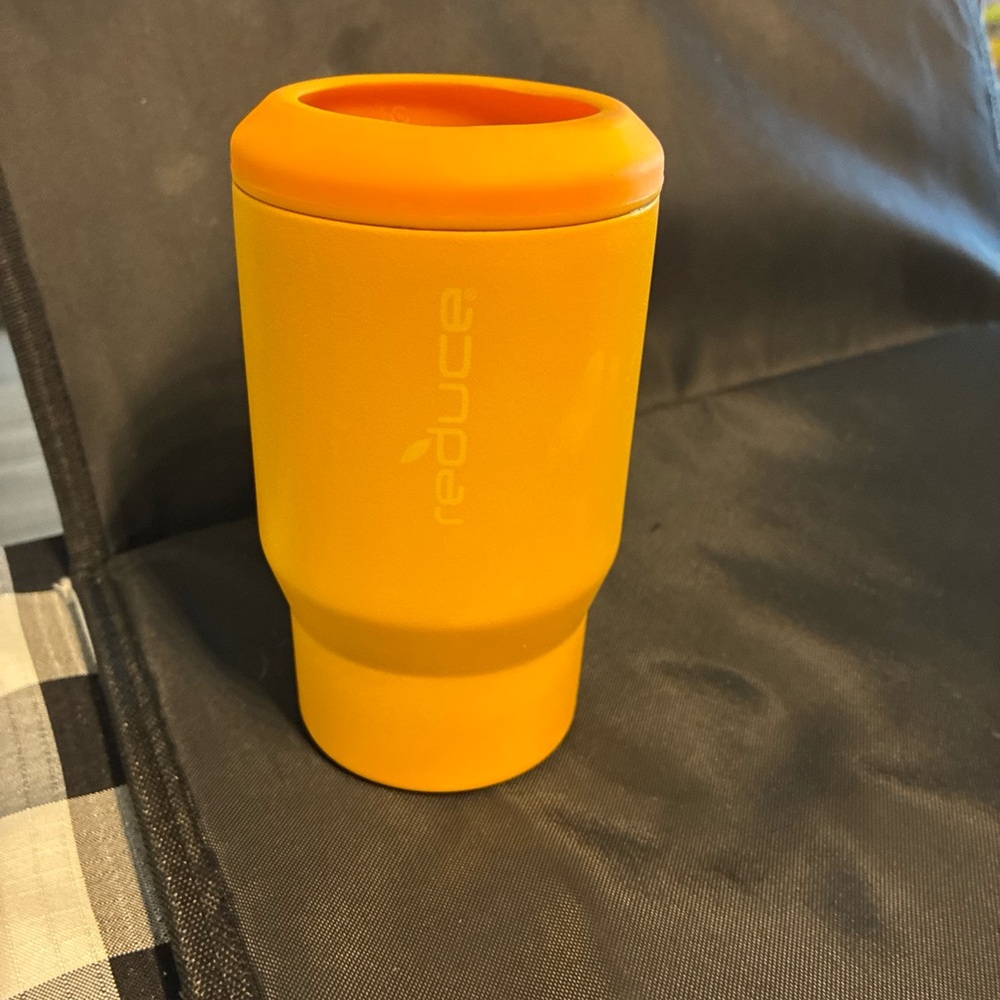 Reduce yellow  Insulated koozie holder